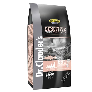 Dr.Clauders Junior Sensitive Lazac &amp; Rizs 350g
