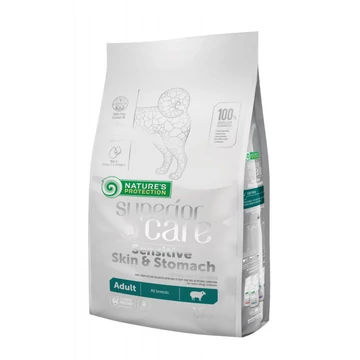Natures Protection SC Dog Sensitive Skin&amp;Stomach Lamb Adult All Breeds 10kg