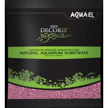 AquaEl Decoris Lila pink - Akvárium dekorkavics (Lila pink) 2-3mm (1kg)