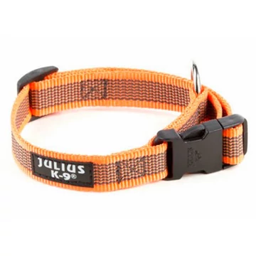 JK9 Color&amp;Gray nyakörv 25mm/39-65cm, UV-narancs-szürke CSOMAGOLT