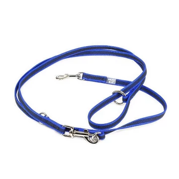 Julius K-9 Color&amp;Gray - állítható póráz (kék-szürke) kutyák részére (14mm/2,2m)