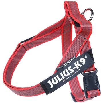 Julius K-9 Color&amp;Gray IDC Hevederhám Mini-Mini méret (piros) 40-49cm