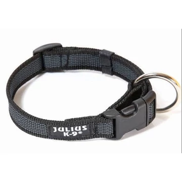 Julius K-9 Color&amp;Gray nyakörv (20mm/27-42cm) fekete-szürke