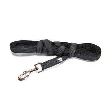 Julius K-9 Color&amp;Gray póráz fogóval (fekete-szürke) 14mm/10m
