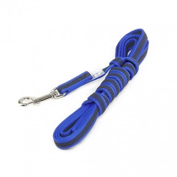 Julius K-9 Color&amp;Gray póráz fogóval (kék-szürke) 14mm/3m
