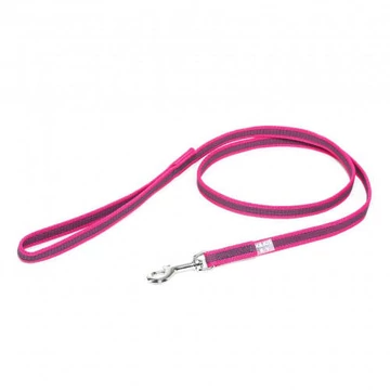 Julius K-9 Color&amp;Gray póráz (gumis, pink-szürke) kutyák részére (14mm/1,2m)
