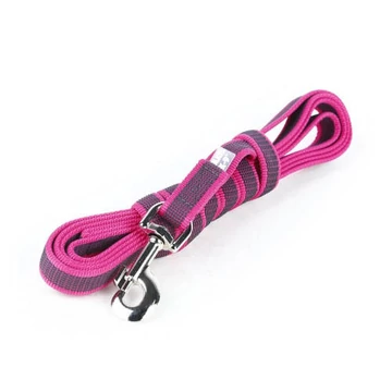 Julius K-9 Color&amp;Gray póráz (gumis, pink-szürke) kutyák részére (20mm/3m)