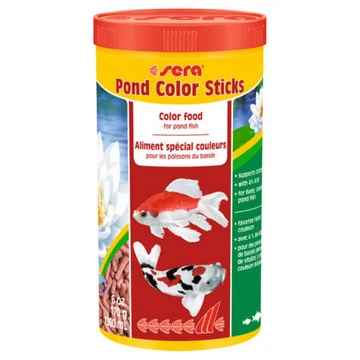 Sera Pond Color Sticks - pond táplálék - kerti tavakba (1000ml) nature