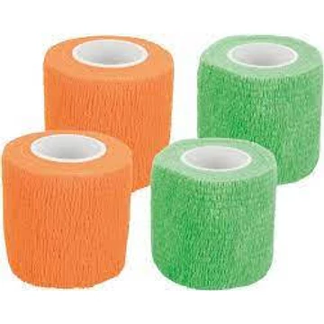 Trixie Bandages with Bitter Substance - öntapadós kötszer (színes) 5cm/4,5m (4db)