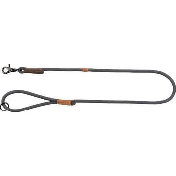 Trixie Be Nordic Leash - póráz fonott kötélből (szürke/barna) L-XL (1m/Ø13mm)