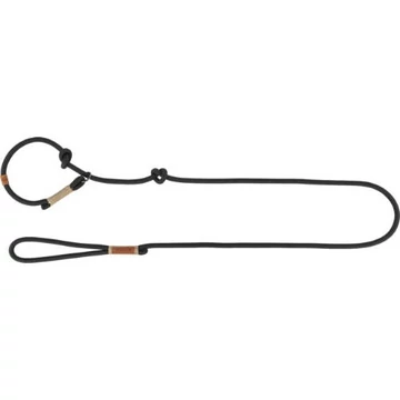 Trixie Be Nordic Leash - Retriever póráz fonott kötélből (fekete/homok) L-XL (1,7m/Ø13mm)