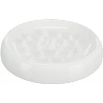 Trixie Ceramic Bowl - kerámia, evéslassító tál (fehér) macskák részére (0,25l /Ø18cm)