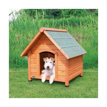 Trixie Cottage Dog Kennel - kutyaház (barna) sátortetős (M-L) 83x87x101cm