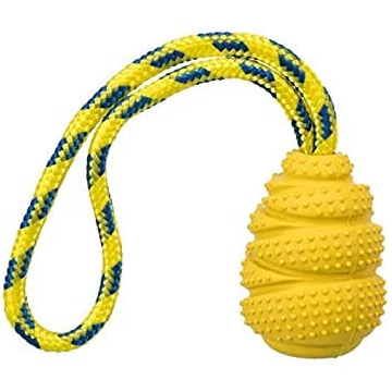 Trixie Jumper on a Rope - natúr gumi játék (húzó-fogtisztító) kutyák részére (9/30cm)