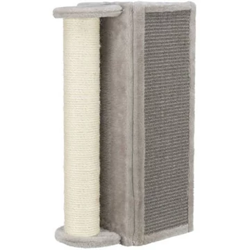 Trixie Scratching Board for corners with post - kaparófa (szürke) macskák részére (19x58x19cm)