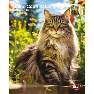 trixie 12589 naptár maine coon macskás