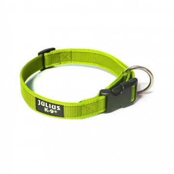 Julius K-9 Color&amp;Gray nyakörv (20mm/27-42cm) neon-szürke