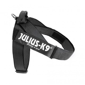 Julius K-9 Color&amp;Gray IDC Hevederhám 0-ás méret (fekete) 57-74cm