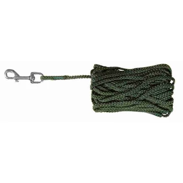 Trixie Tracking Leash - követő póráz - sötétzöld - (15m/Ø5mm)