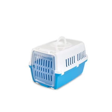 SAVIC Zephos Pet Carrier 1 - szállítóbox (szürke) kutyák és macskák részére (48x31,5x30cm)