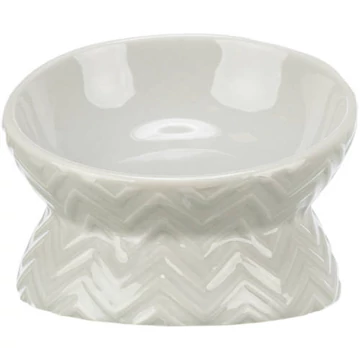 Trixie Ceramic Bowl - kerámia tál (taupe) macskák részére (0,15l /Ø13cm)