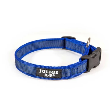 Julius K-9 Color&Gray nyakörv (25mm/39-65cm) kék-szürke