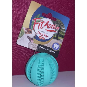 FitActive Denta Fun Ball - játék kutyák részére (fogtisztítós, mentolos labda, Ø7cm)