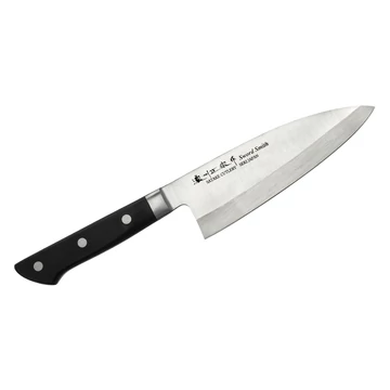 Satake 803-694 Satoru Deba japán konyhakés, 16,4 cm penge hossz, rozsdamentes acél, kemény műanyag markolat