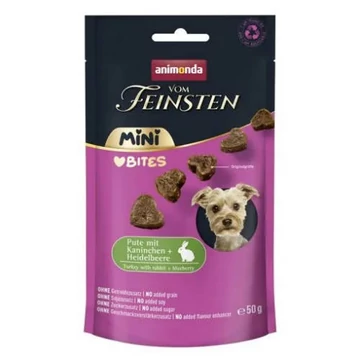 Animonda Vom Feinsten (pulyka-nyúl-áfonya) jutalomfalat - Felnőtt kutyák részére (50g)