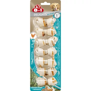 8 in 1 Delights Pro Dental - rágócsont XS db
