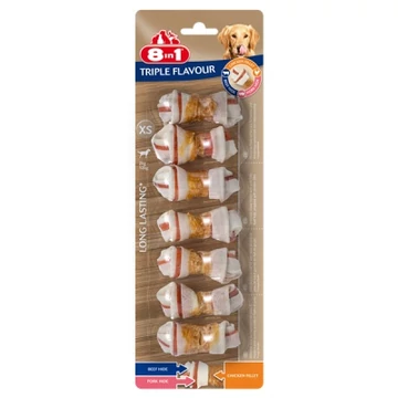 8 in 1 Triple Flavour rágócsont 5 kg