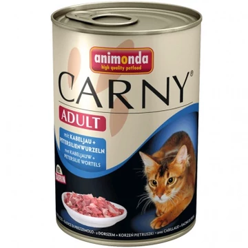 Animonda Cat Carny Adult, marha, tőkehal és petrezselyemgyökér 400 g