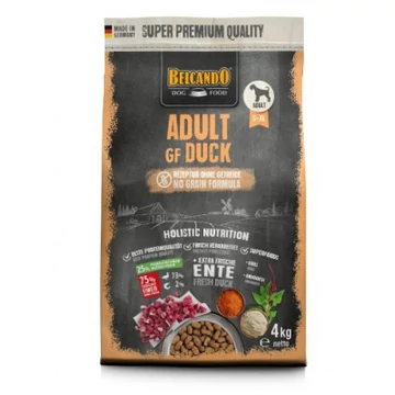 Belcando Adult Grain-Free Duck - gabonamentes száraztáp kacsahússal 4 kg