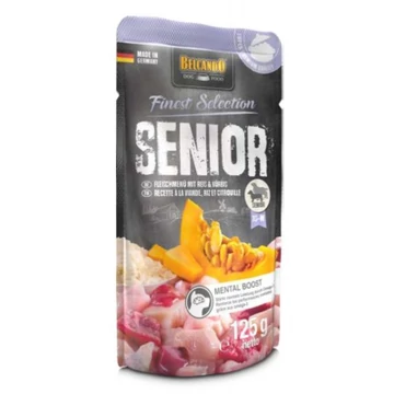 Belcando Finest Selection Senior - húsmenü rizzsel és sütőtökkel 125 g