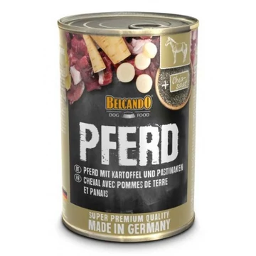 Belcando lóhús konzerv burgonyával és paszternákkal 400 g