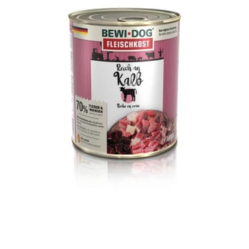 Bewi-Dog konzerv színhús borjúban gazdag 800 g
