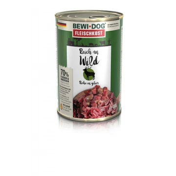 Bewi-Dog konzerv színhús vadban gazdag 400 g