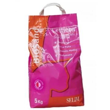 BioSand illatosított, csomósodó macskaalom 5 kg