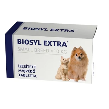 Biosyl Extra ízesített májvédő tabletta - Small Breed 30 tabletta