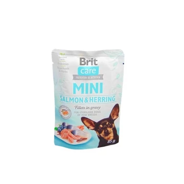 Brit Care Mini Fillets in Gravy - Salmon & Herring 85 g