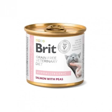 Brit Veterinary Diet hipoallergén konzerv macskákank 200 g