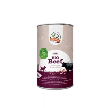 Farkaskonyha BIO marha párolt menü kutyáknak 400 g