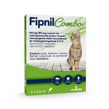 FIPNIL COMBO SPOT-ON 50 MG/60 MG 3 x 0.5 ml