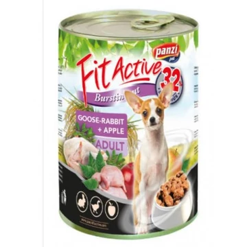 FitActive Goose & Rabbit konzerv kutyáknak 415 g