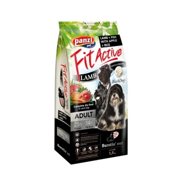 FitActive Hypoallergenic BlackDogs Lamb, Fish & Apple, Rice 1.5 kg
