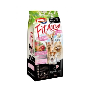 FitActive Hypoallergenic ToyDogs Lamb, Fish & Apple, Rice 1.5 kg