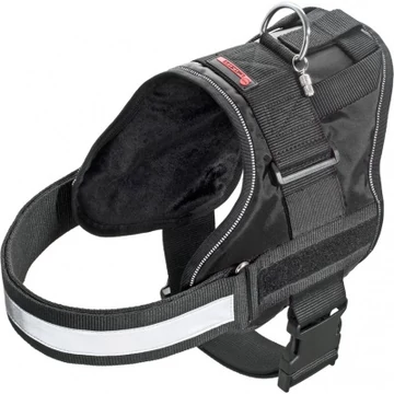 Flamingo Adventure Plus hám - fekete 55-68 cm