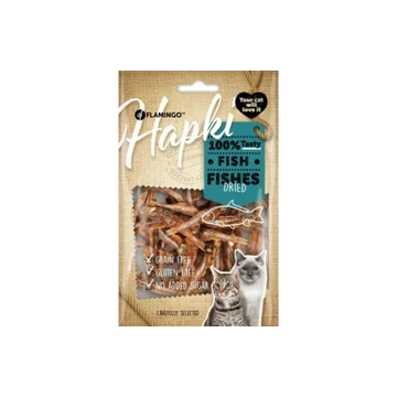 Flamingo Hapki szárított hal snack macskák számára 50 g