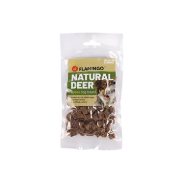 Flamingo Nature Snack - kockázott szarvas 80 g