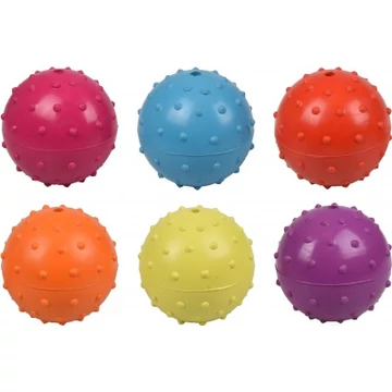 Flamingo Rubber Ball - gumilabda csengővel vegyes 7 cm